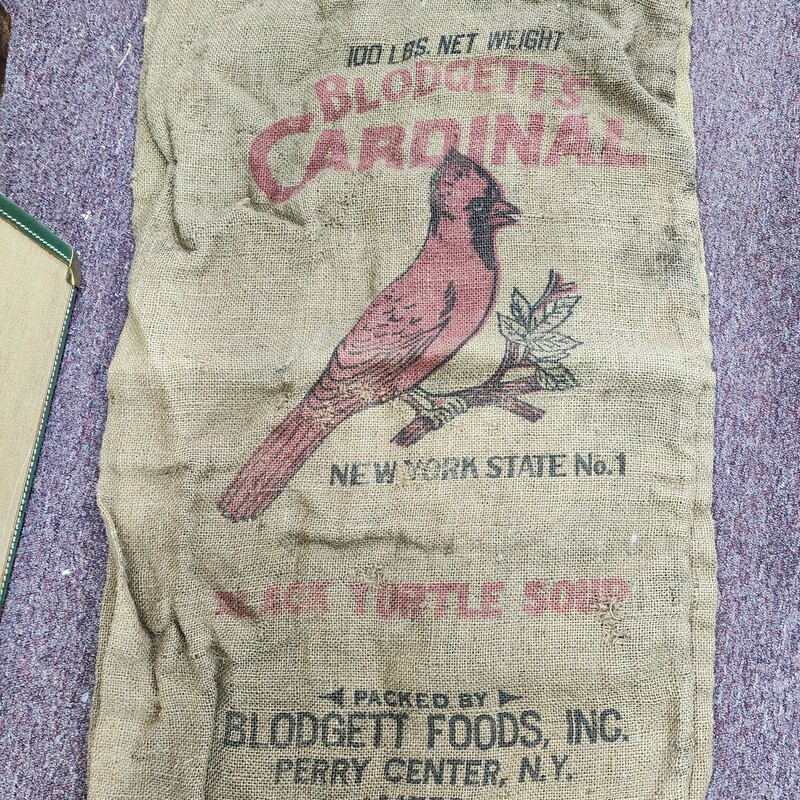 Cardinal Beans Bag, Burlap, Size: 100 Lbs<br />
2 available