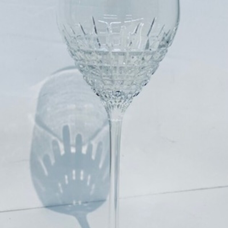 6 Lenox Kate Spade Crosby Wine Glasses
 Clear, Size: 3x8.5H