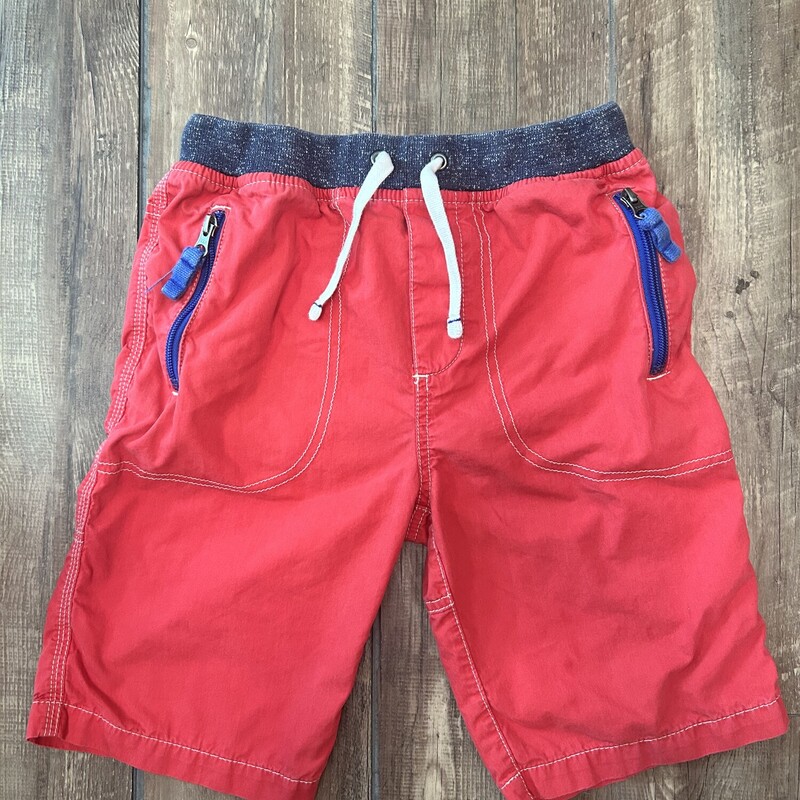 MiniBoden Color Cargo Sho, Red, Size: Youth M