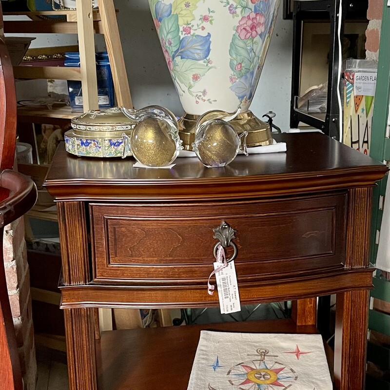 Mahogany Bedside Table