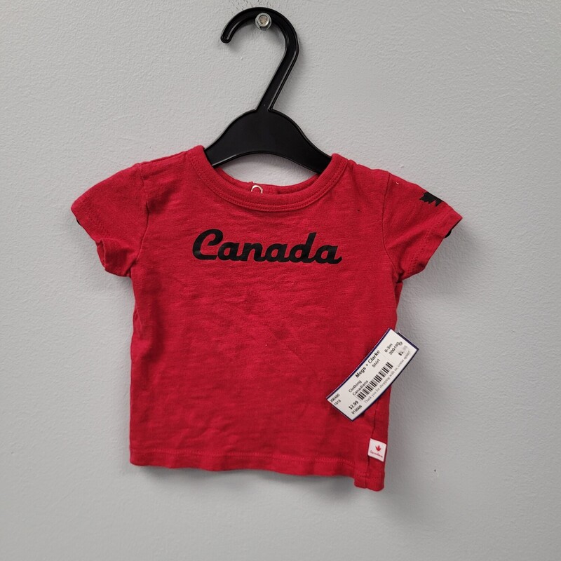 Canadiana, Size: 0-3m, Item: Shirt