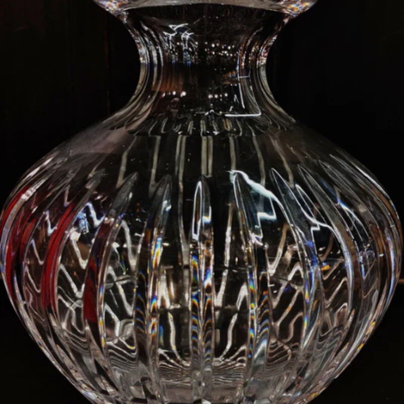 Cut Crystal Bouquet Vase
 Clear, Size: 8x10H