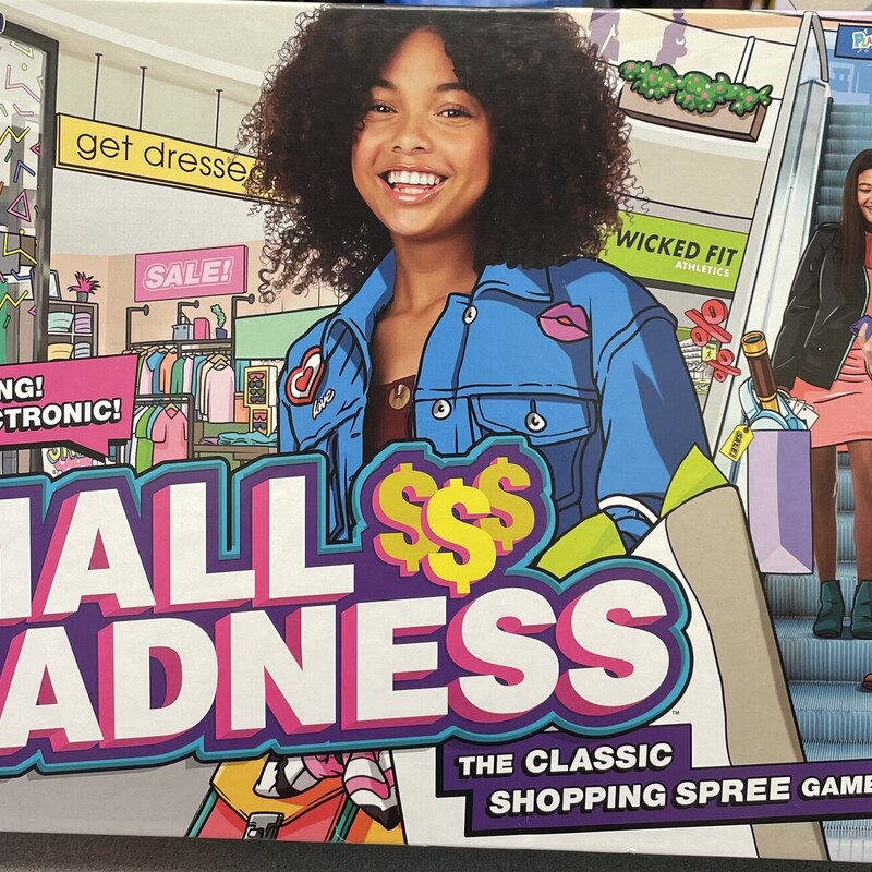 Mall Madness Game, Multi, Size: 9Y+
Never Been Used
Game Board Damage