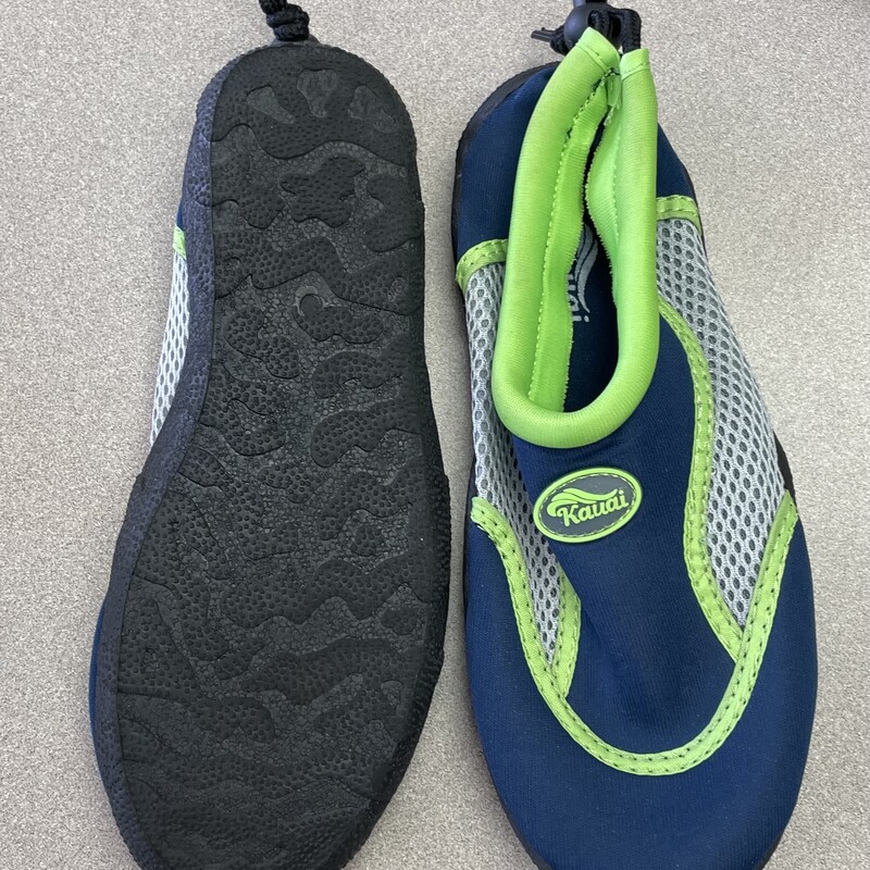 Kauai Water Shoes, Blue/lim, Size: 2Y
