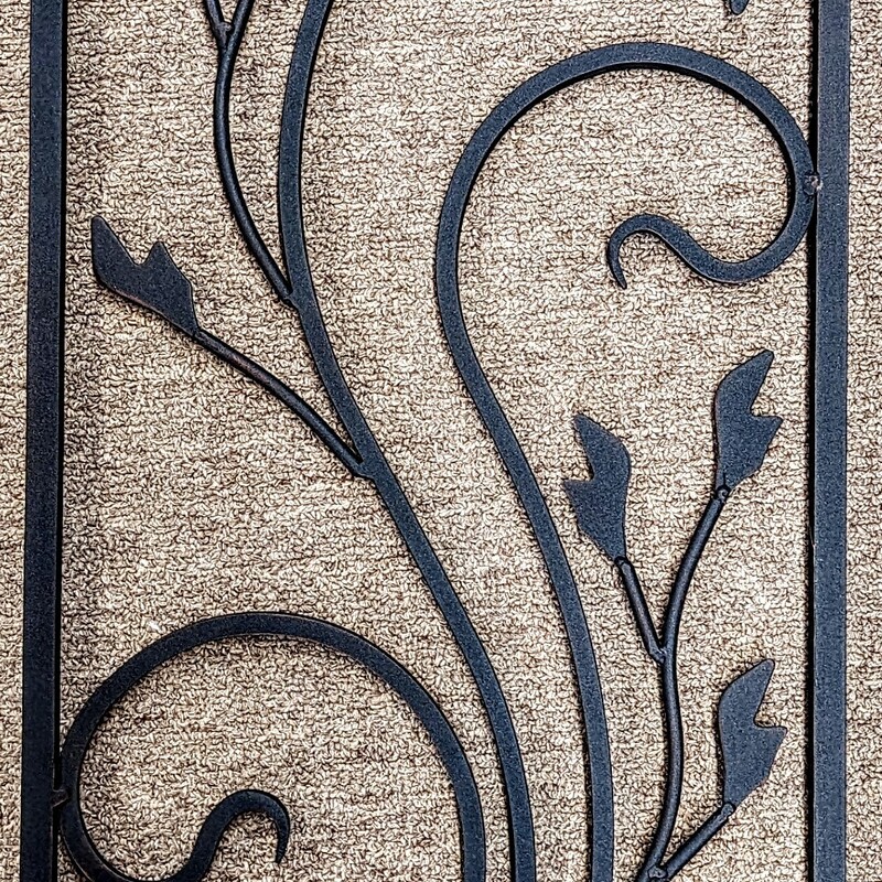 Arhaus Iron Floral Panel