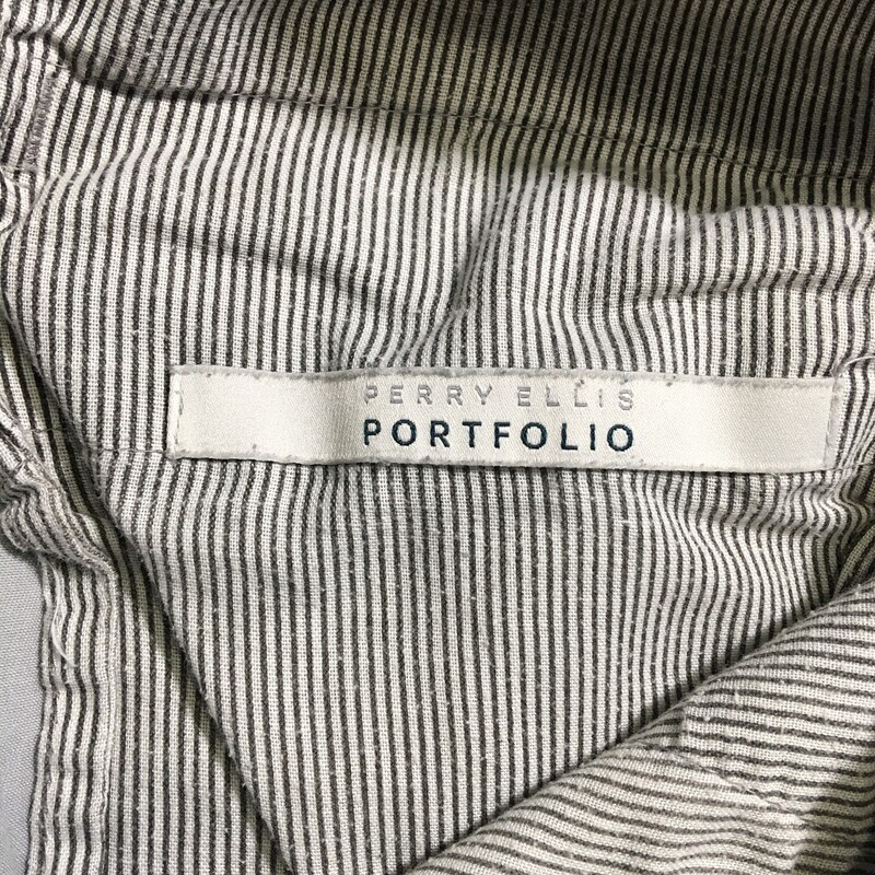 PERRY ELLIS PORTFOLIO, GRAY, Size: 34