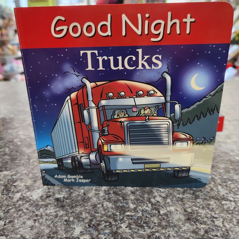 Goodnight Trucks, Brdbk, Size: Book