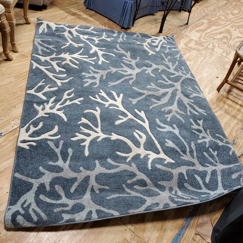 Coral Blue Rug Savannah Furniture Consignment