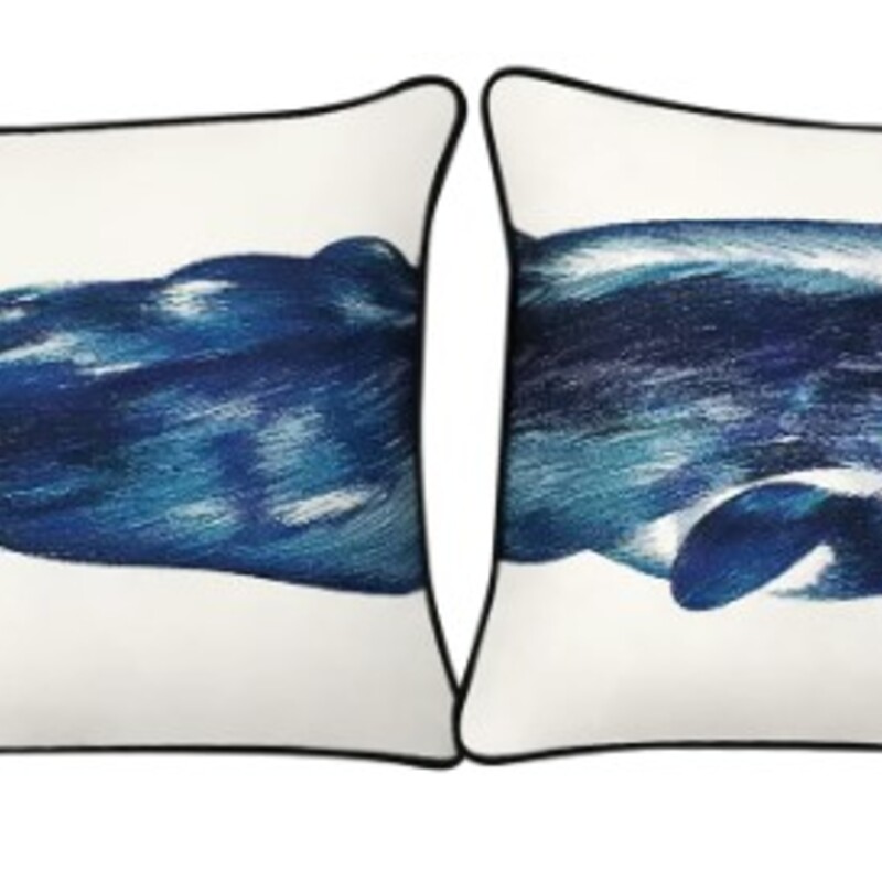 Whale Pillow Set