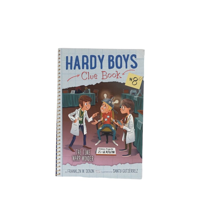 Hardy Boys Clue Book #8, Book; The Time Warp Wonder

Located at Pipsqueak Resale Boutique inside the Vancouver Mall or online at:

#resalerocks #pipsqueakresale #vancouverwa #portland #reusereducerecycle #fashiononabudget #chooseused #consignment #savemoney #shoplocal #weship #keepusopen #shoplocalonline #resale #resaleboutique #mommyandme #minime #fashion #reseller                                                                                                                                      All items are photographed prior to being steamed. Cross posted, items are located at #PipsqueakResaleBoutique, payments accepted: cash, paypal & credit cards. Any flaws will be described in the comments. More pictures available with link above. Local pick up available at the #VancouverMall, tax will be added (not included in price), shipping available (not included in price, *Clothing, shoes, books & DVDs for $6.99; please contact regarding shipment of toys or other larger items), item can be placed on hold with communication, message with any questions. Join Pipsqueak Resale - Online to see all the new items! Follow us on IG @pipsqueakresale & Thanks for looking! Due to the nature of consignment, any known flaws will be described; ALL SHIPPED SALES ARE FINAL. All items are currently located inside Pipsqueak Resale Boutique as a store front items purchased on location before items are prepared for shipment will be refunded.