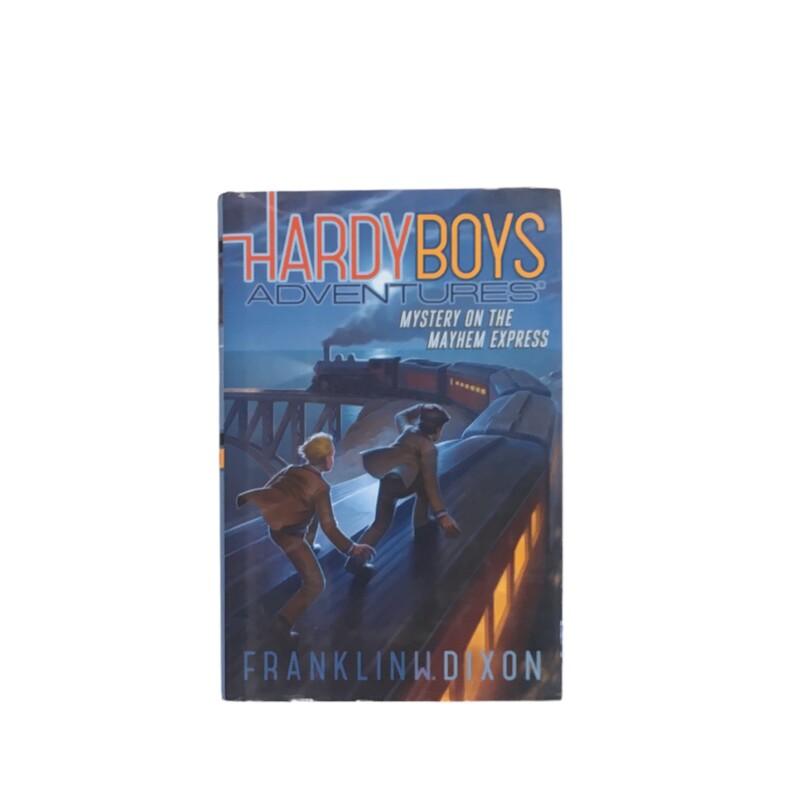 Hardy Boys Adventures #23, Book; Mystery On The Mayhem Express

Located at Pipsqueak Resale Boutique inside the Vancouver Mall or online at:

#resalerocks #pipsqueakresale #vancouverwa #portland #reusereducerecycle #fashiononabudget #chooseused #consignment #savemoney #shoplocal #weship #keepusopen #shoplocalonline #resale #resaleboutique #mommyandme #minime #fashion #reseller                                                                                                                                      All items are photographed prior to being steamed. Cross posted, items are located at #PipsqueakResaleBoutique, payments accepted: cash, paypal & credit cards. Any flaws will be described in the comments. More pictures available with link above. Local pick up available at the #VancouverMall, tax will be added (not included in price), shipping available (not included in price, *Clothing, shoes, books & DVDs for $6.99; please contact regarding shipment of toys or other larger items), item can be placed on hold with communication, message with any questions. Join Pipsqueak Resale - Online to see all the new items! Follow us on IG @pipsqueakresale & Thanks for looking! Due to the nature of consignment, any known flaws will be described; ALL SHIPPED SALES ARE FINAL. All items are currently located inside Pipsqueak Resale Boutique as a store front items purchased on location before items are prepared for shipment will be refunded.