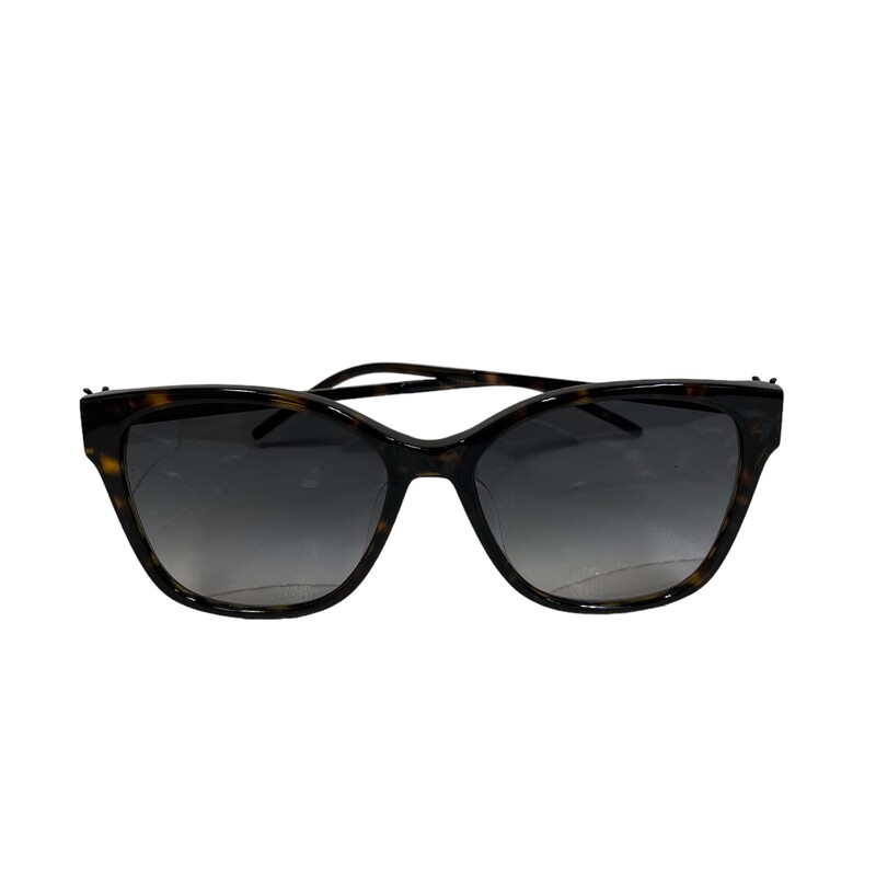YSL 56mm Tortise Sunglasses