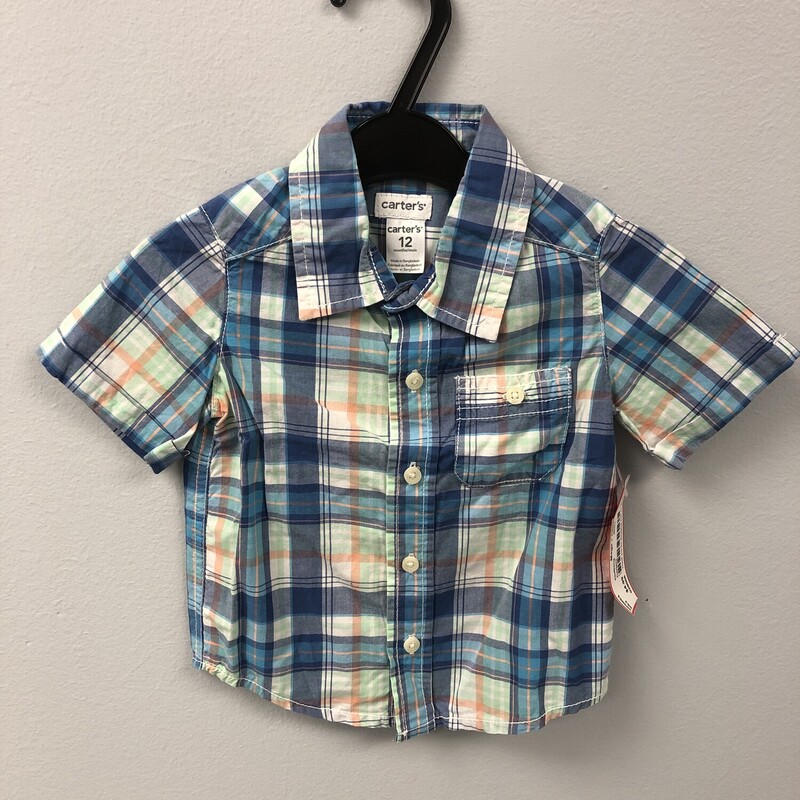 Carters, Size: 12m, Item: Shirt