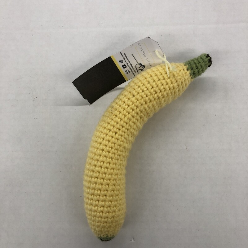 Stitched Safari, Size: Stuffies, Item: Banana