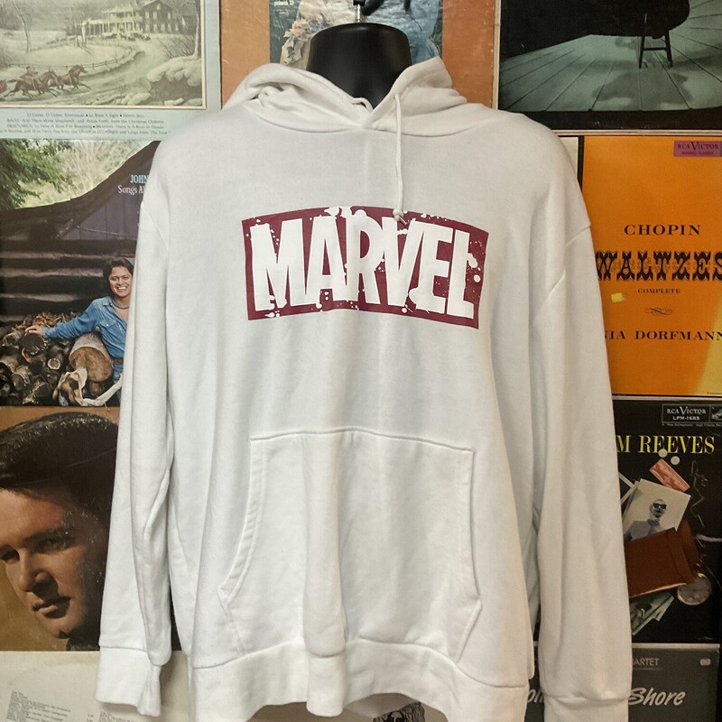 Marvel, White, Size: XXXL