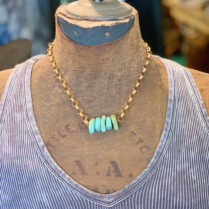 This beautiful necklace is on a 17 inch chain!