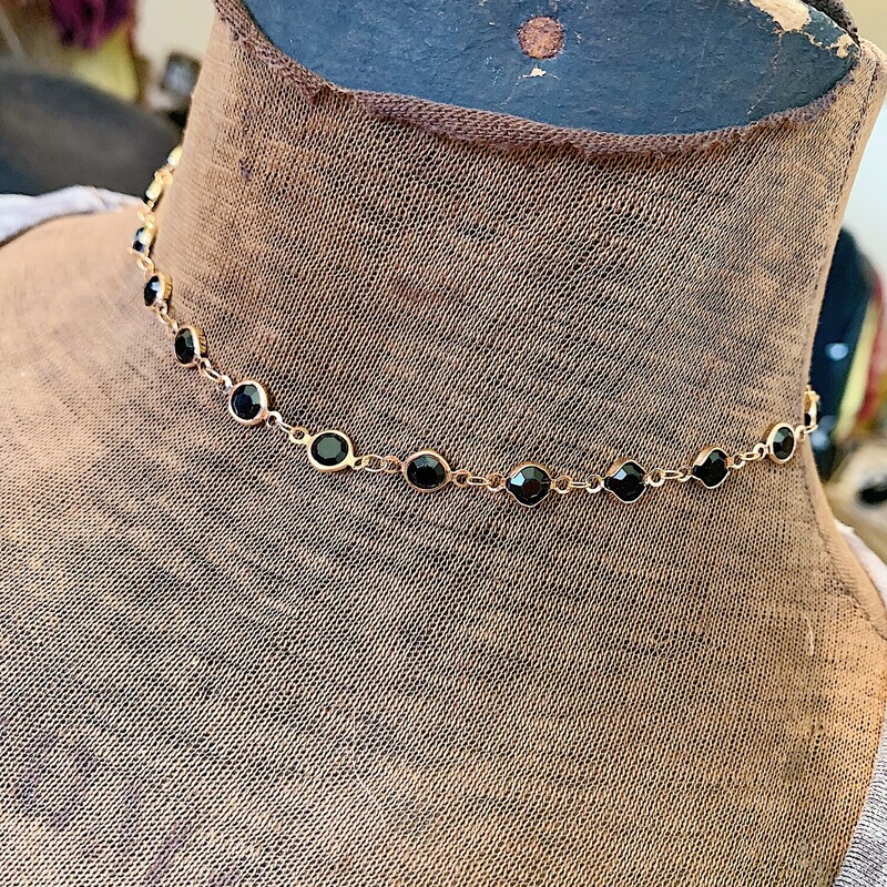 This beautiful necklace is on a 14 inch chain with a 2 inch extender chain!