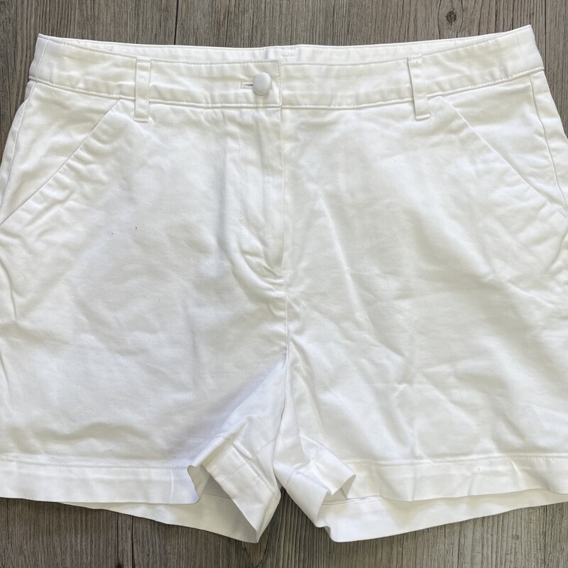 Brooks Brothers Shorts, White, Size: 16Y