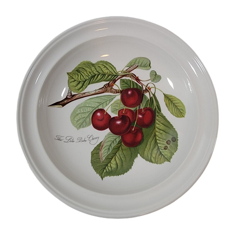 Portmeirion The Late Duke Cherry Bowl
White Red Green Size: 8.75 x 1.5H
