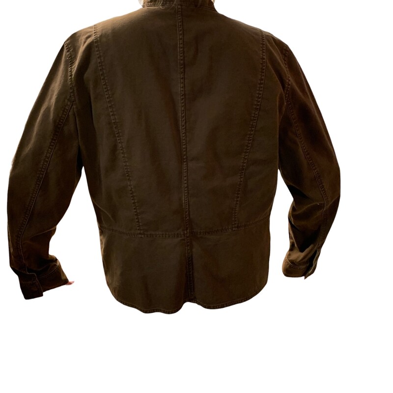 Jones New York Jacket, Brown, Size: XLarge