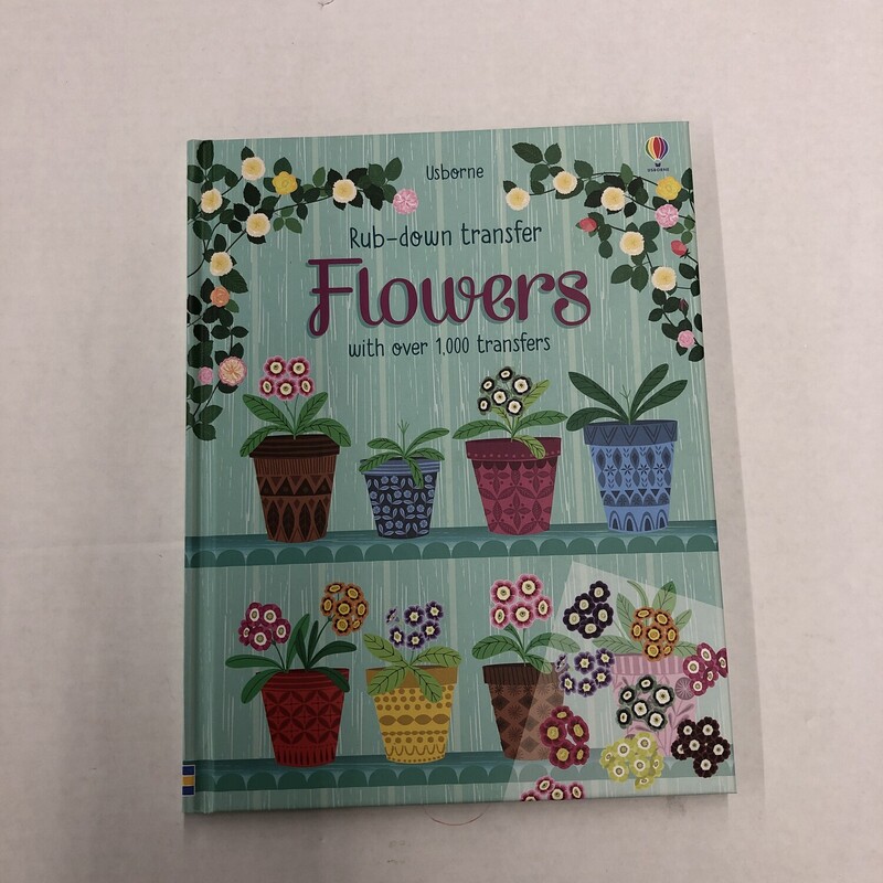 Flowers Transfer, Size: Activity, Item: NEW