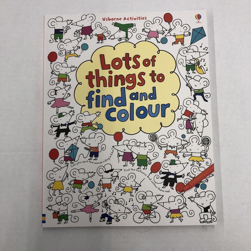 Things To Find And Colour, Size: Colouring, Item: NEW