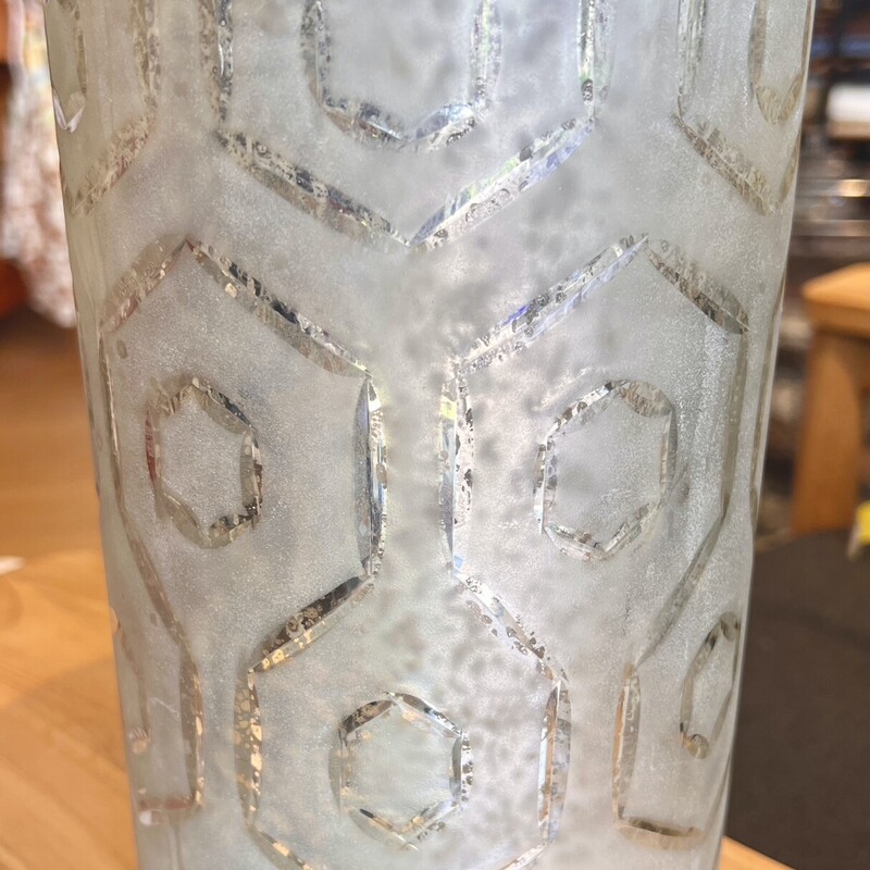 Vase Glass - India,
Size: 6x10