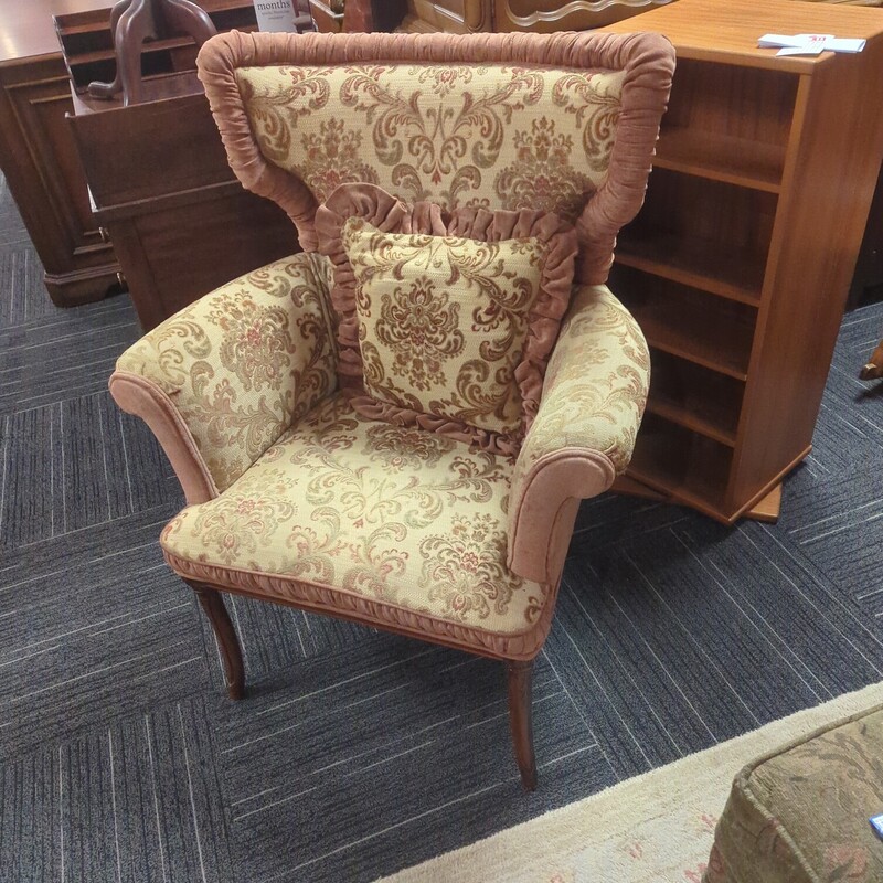 Vintage armchair. 31in wide.