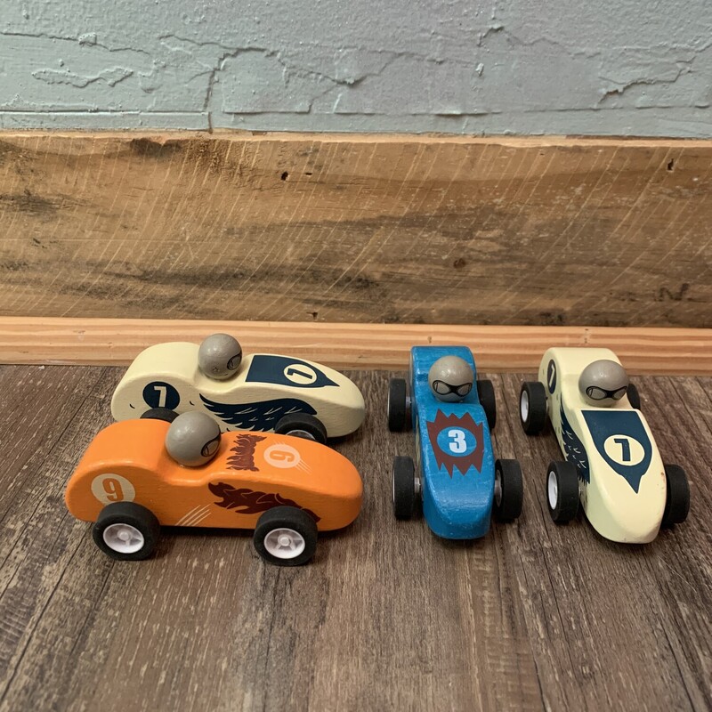 Brybelly 4pc Race Cars, Multi, Size: Toy/Game