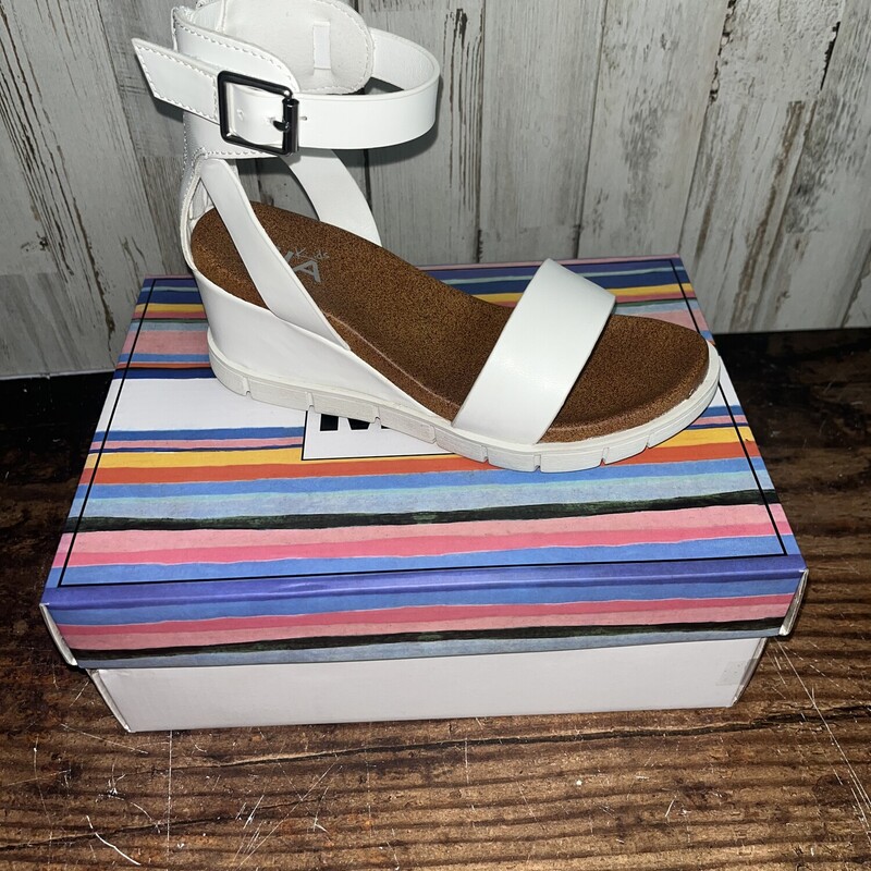 NEW Sz 10 White Wedge, White, Size: Shoes 10
