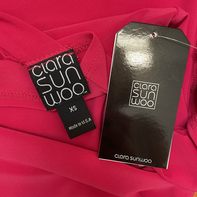 NEW Clara Sun Woo Dress<br />
Hot Pink<br />
Size: XS