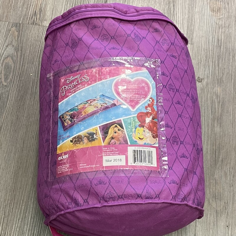 Disney Sleeping Bag, Multi, Size: 28 In X 56 in