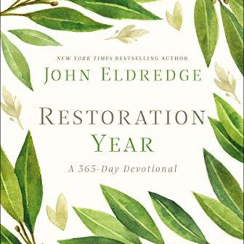 Hardcover - Great
Restoration Year: A 365-Day Devotional

John Eldredge

We all need to believe in radical hope; that our lives can be fuller, our relationships can be stronger, and our futures are bright. This 365-day devotional, by New York Times bestselling author John Eldredge, will guide you through a year of healing, restoration, and renewal. Each day, Eldredge shares a timeless Bible verse, a thoughtful devotion, and a closing prayer to encourage and uplift you as you go about your day with optimism and peace. Inspired by Eldredge's bestsellers Wild at Heart , Captivating , Fathered by God , and more, Restoration Year will equip you to pursue lasting transformation in your relationships, in your spirit, and in your faith. As you read your way through Restoration Year , you'll find your hope ignited as you learn how Let this year be your restoration year!