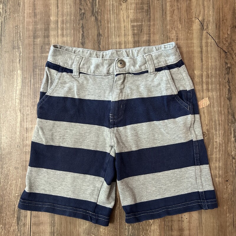 Gymboree Stripe Shorts, Navy, Size: Toddler 6t