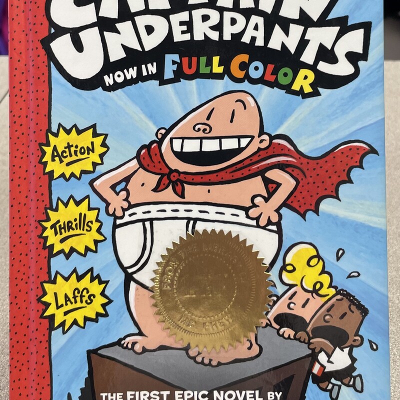 Captain Underpants, Multi, Size: Hardcover