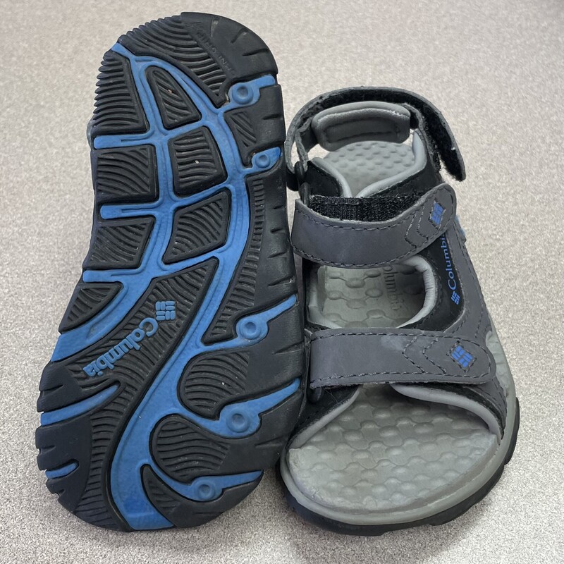 Columbia Sandals, Grey, Size: 7T