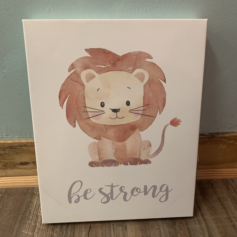 Lion Be Strong Wall Art