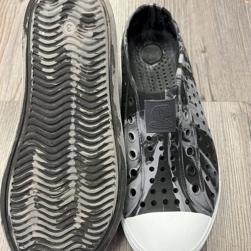 Skechers Shoes, Blk/grey, Size: 3Y