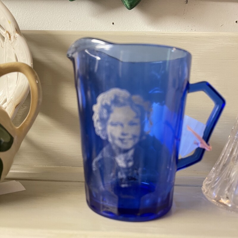 Shirley Temple Pitcher, Blue