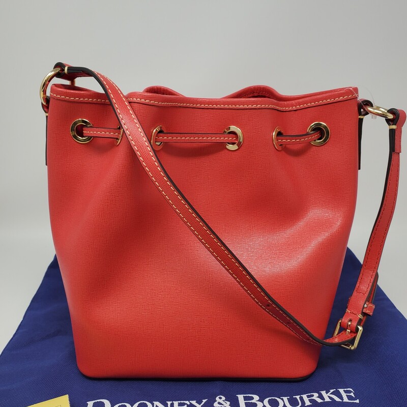 Dooney & Bourke Kendall Drawstring Crossbody Bag in Brown