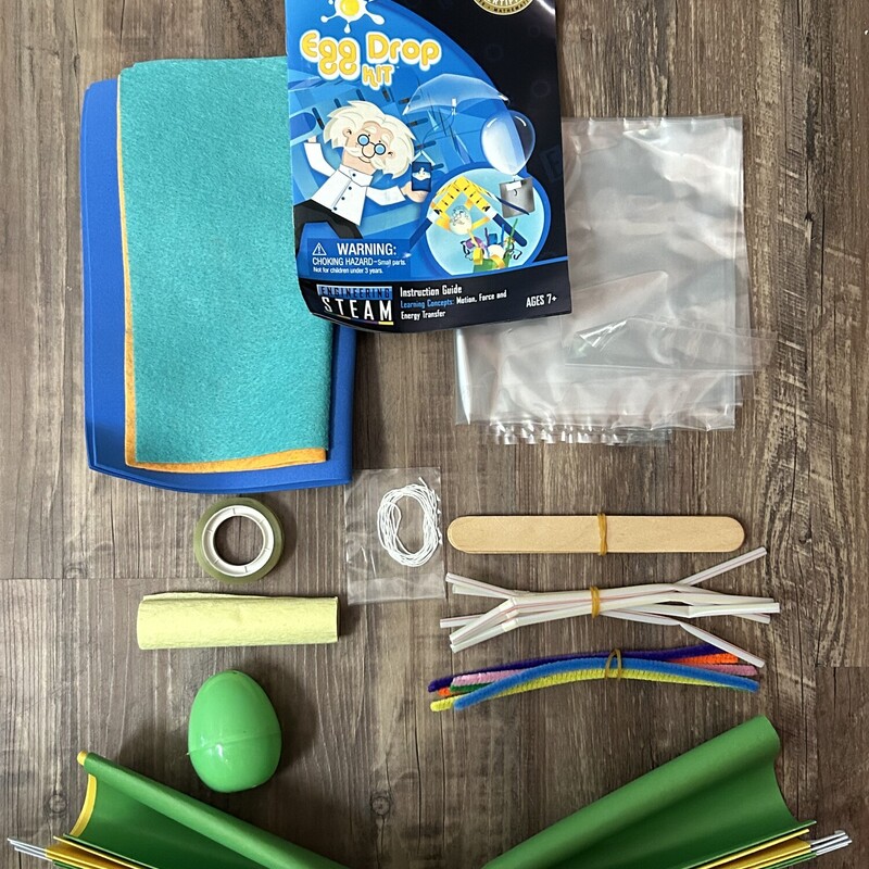 Egg Drop Kit, Blue, Size: 7+ Toys