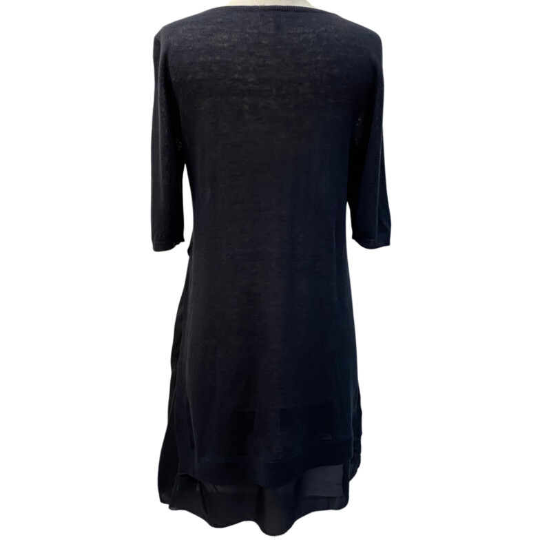 Eileen Fisher Linen & Silk Tunic
Charcoal
Asymmetric Hem
Size: Small