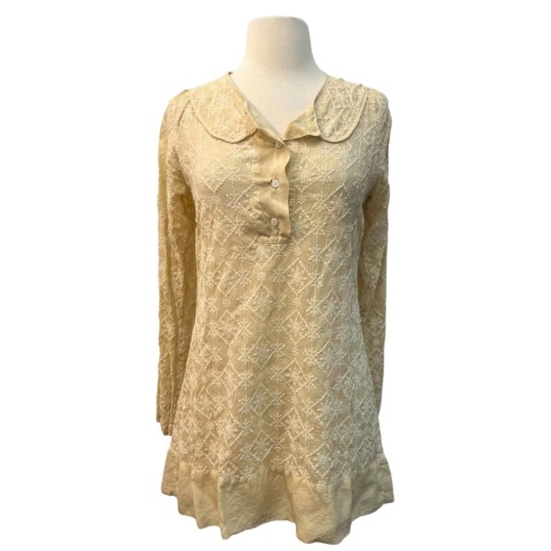 Johnny Was Embroidered Tunic
100% Rayon
Cream
Size: XS