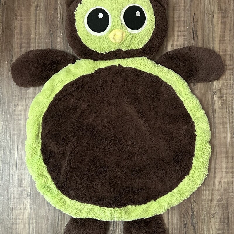 Owl Baby Play Mat, Brown, Size: Baby Gear