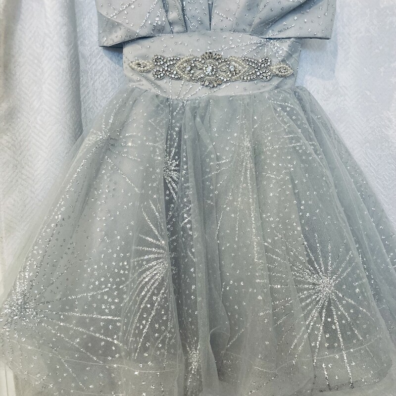 *Grey Tulle Dress NEW
