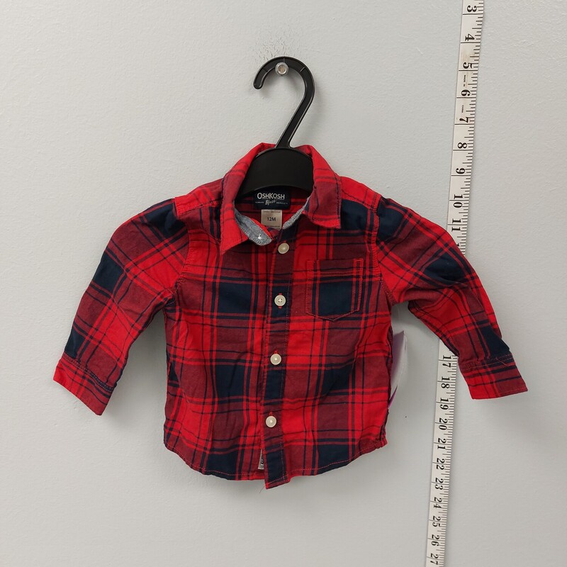 Osh Kosh, Size: 12m, Item: Shirt