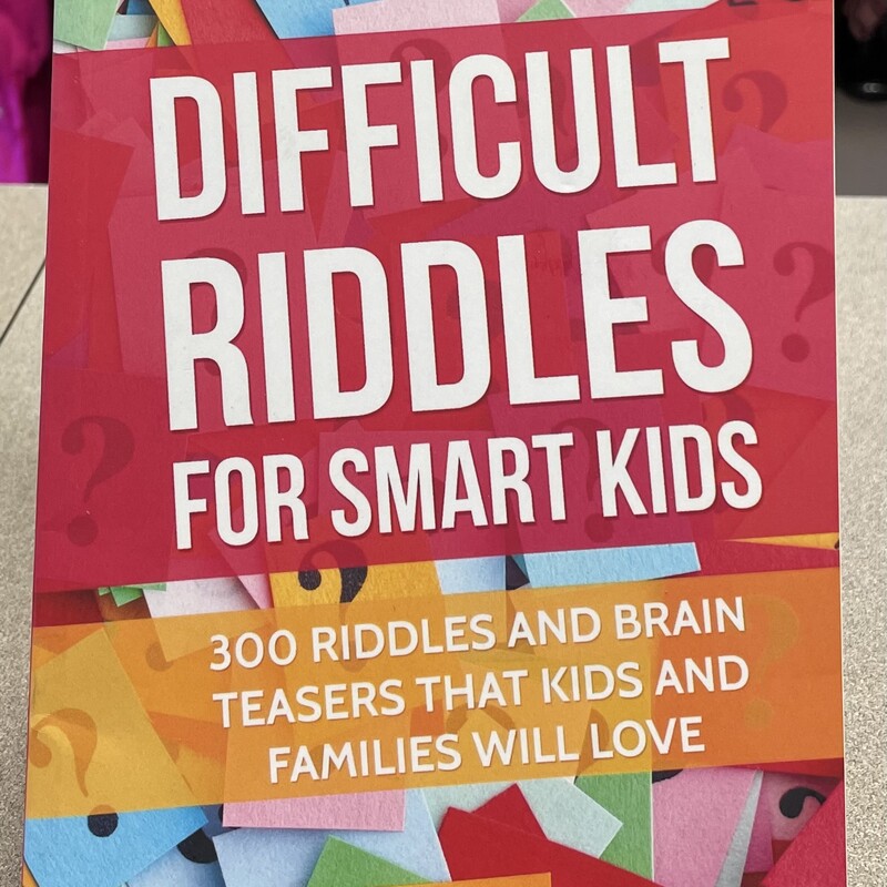 Difficult Riddles For Sma, Multi, Size: Paperback