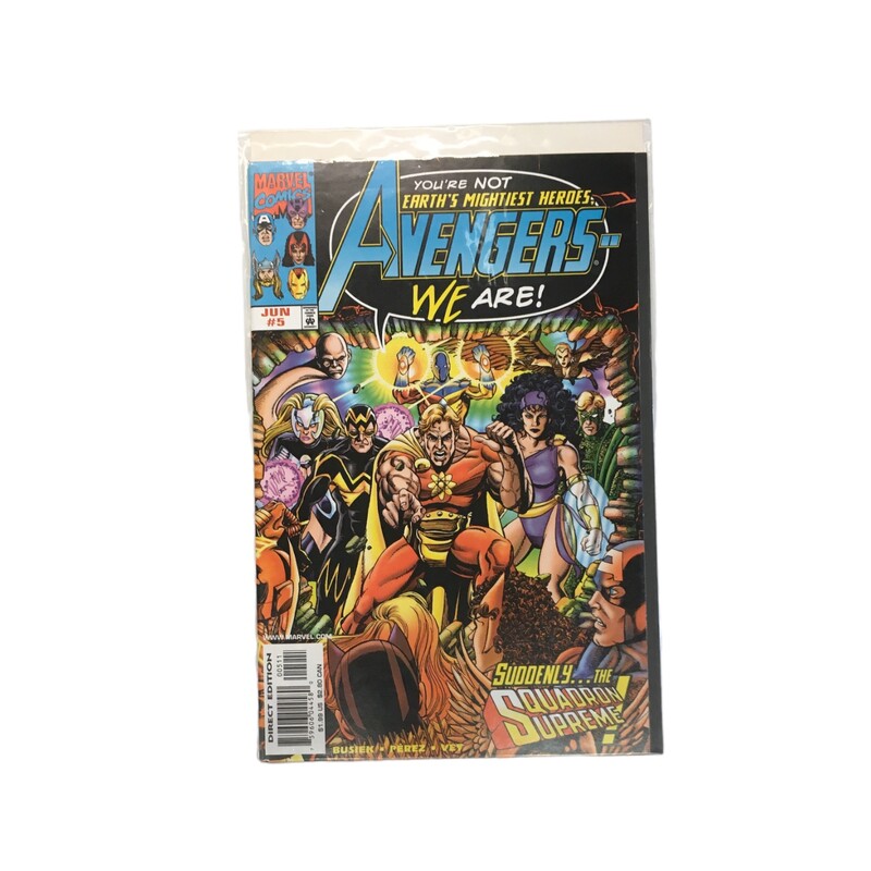 Avengers #5, Book

Located at Pipsqueak Resale Boutique inside the Vancouver Mall or online at:

#resalerocks #pipsqueakresale #vancouverwa #portland #reusereducerecycle #fashiononabudget #chooseused #consignment #savemoney #shoplocal #weship #keepusopen #shoplocalonline #resale #resaleboutique #mommyandme #minime #fashion #reseller                                                                                                                                      All items are photographed prior to being steamed. Cross posted, items are located at #PipsqueakResaleBoutique, payments accepted: cash, paypal & credit cards. Any flaws will be described in the comments. More pictures available with link above. Local pick up available at the #VancouverMall, tax will be added (not included in price), shipping available (not included in price, *Clothing, shoes, books & DVDs for $6.99; please contact regarding shipment of toys or other larger items), item can be placed on hold with communication, message with any questions. Join Pipsqueak Resale - Online to see all the new items! Follow us on IG @pipsqueakresale & Thanks for looking! Due to the nature of consignment, any known flaws will be described; ALL SHIPPED SALES ARE FINAL. All items are currently located inside Pipsqueak Resale Boutique as a store front items purchased on location before items are prepared for shipment will be refunded.