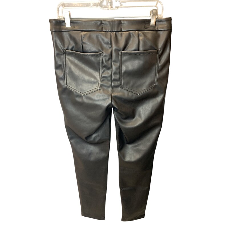 Jordache Fux Leather S10, Black, Size: M