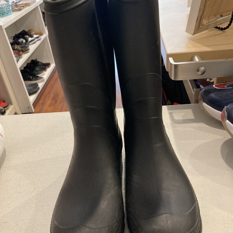 *Kamik Rain Boots Black, Size: 3